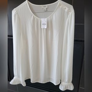 J. CREW - Ivory Blouse